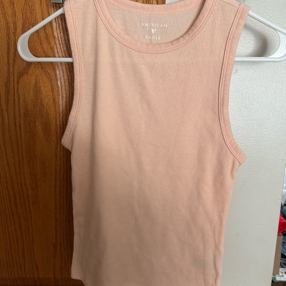 American Eagle Outfitters Light Pink Tank Top - Picture 1 of 2